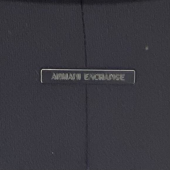 💙 Armani Exchange Mens 40 Navy Blazer New Poly Viscose Blend 💙 - Picture 10 of 12